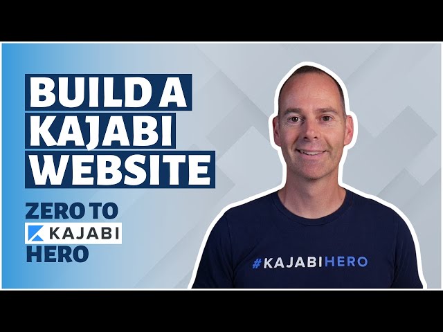 How To Build A Kajabi Website From Scratch - Full Walkthrough (Day 3 of 30) Zero To Kajabi Hero