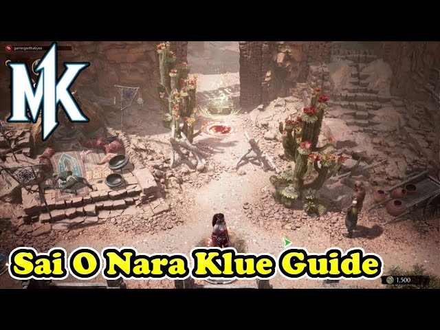 Sai O Nara Klue Guide in Tarkatan Colony Mortal Kombat 1 Invasions Season 3