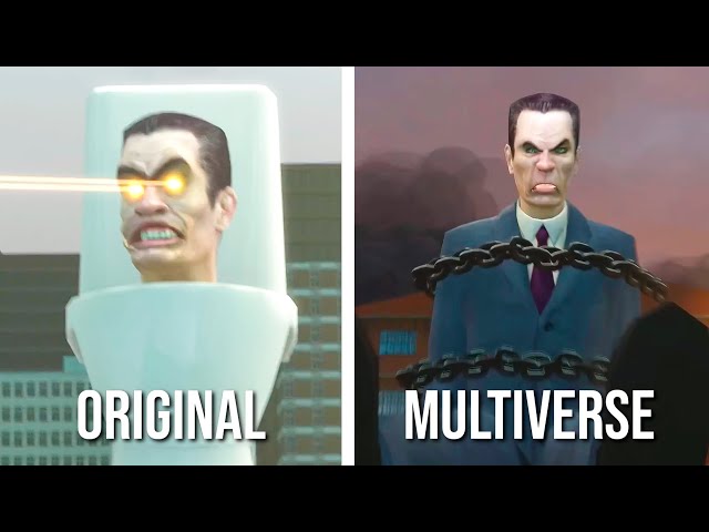 Skibidi Toilet: Original vs Multiverse (1-15 Episodes)