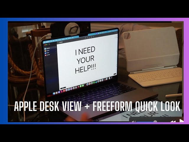 Apple Desk View + Apple Free Form Quick Look - Explaining the Youtube Algorithm