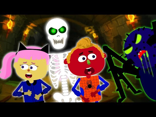 Secret Haunted Tunnel With Len and Mini and Many More Nursery Rhymes by Teehee Town