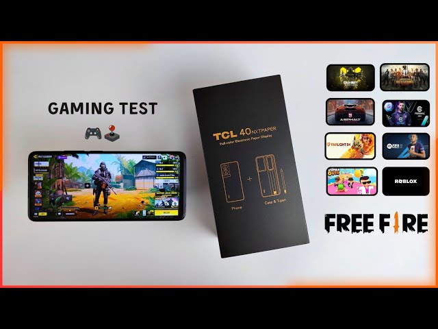 TCL 40 NXTPAPER Gaming Test