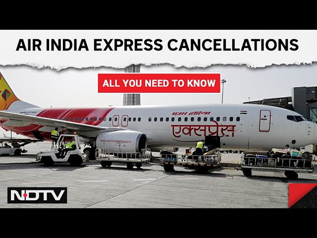 Air India Express Flight Cancellation | Over 80 Flights Cancelled As Crew Goes On "Mass Sick Leave"