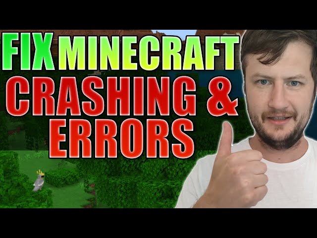 FIX Minecraft Crashing Freezing and Not Launching On PC 2024