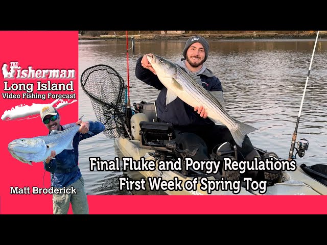 April 4th 2024 Long Island Metro Fishing Report with Matthew Broderick