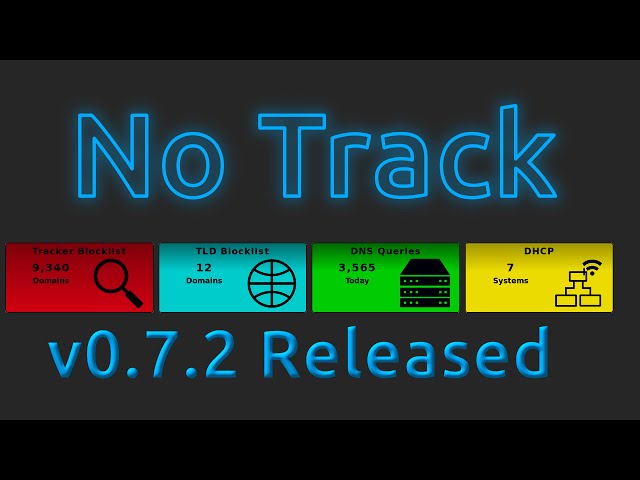 NoTrack v0.7.2 Released