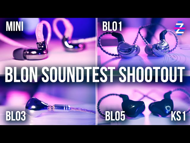 BLON SHOOTOUT! - Blon Mini vs Blon 03 vs Blon 01 vs Blon 05 vs KBear KS1