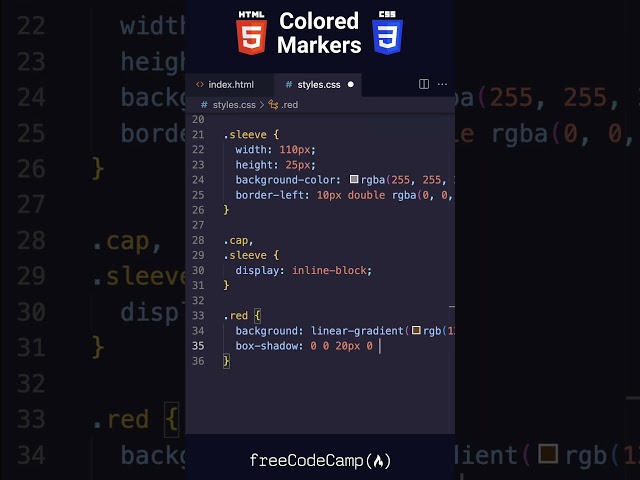 Calming Web Development – Colored Markers
