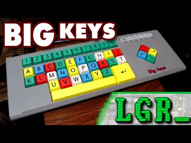 LGR Oddware - 1995 Big Keys "ABC" Keyboard
