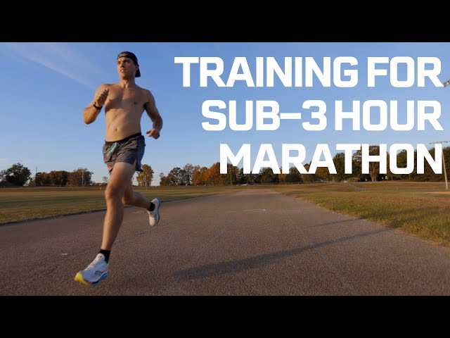 My Sub 3-Hour Marathon Training Plan | Go One More Marathon Prep - E2