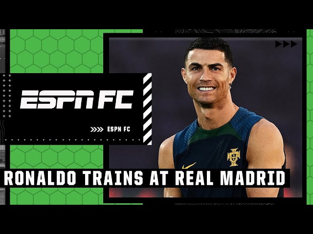 Cristiano Ronaldo training at Real Madrid 👀 Is a sensational return on the cards? | ESPN FC