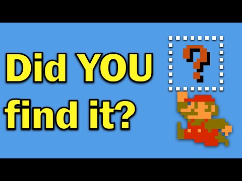 The Most Hidden Powerup in Super Mario Bros.