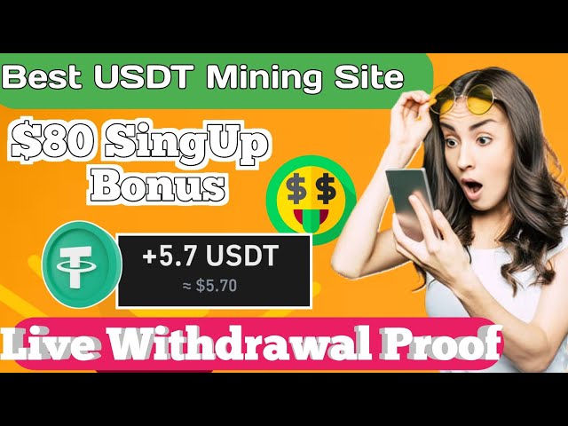 Letest USDT Making Website 2024 | Make Money Easily Online | Best USDT Investment Site | Bonus  $80