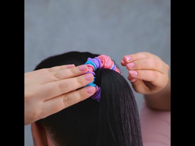 Colorful DIY Balloon Hair Tie 🎈