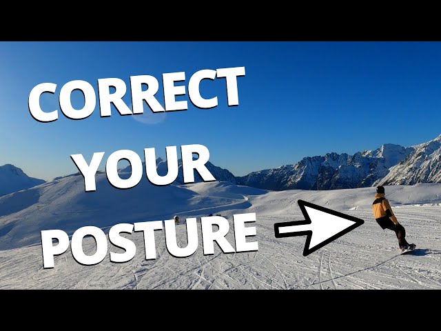 Snowboarding Tips and Technique - Correct Snowboarding Posture
