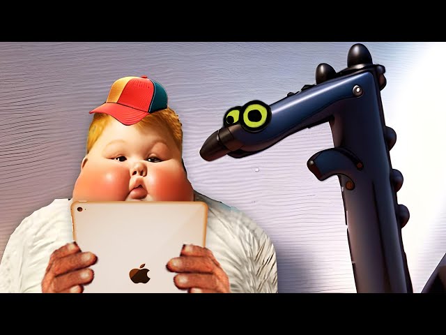 iPad Kids with Toothless be like