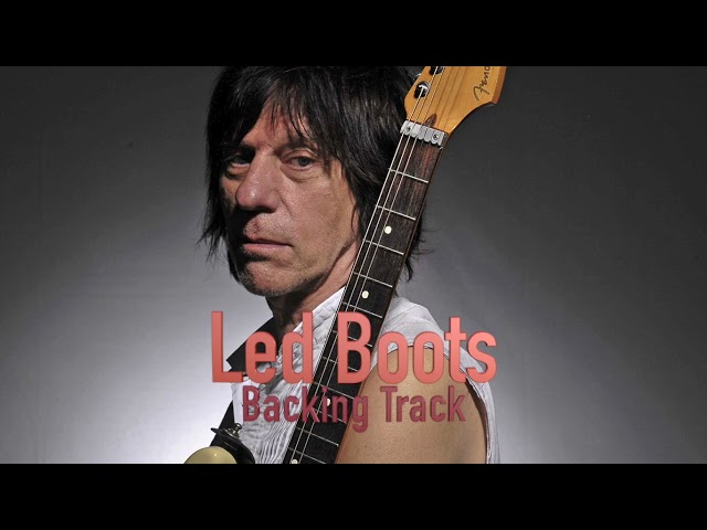 Jeff Beck "Led Boots" Backing Track