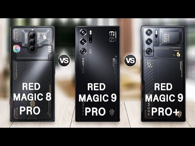 Red Magic 8 Pro Vs Red Magic 9 Pro Vs Red Magic 9 Pro Plus Review