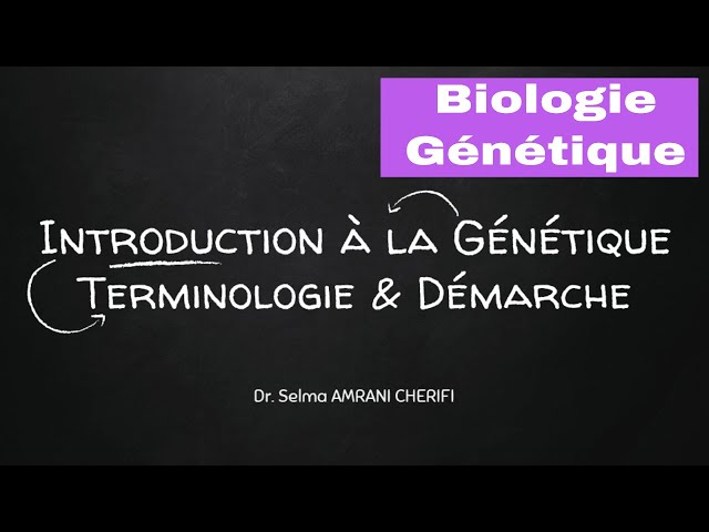 Cours (TD) Biologie Génétique - Introduction à la génétique des populations - USTHB