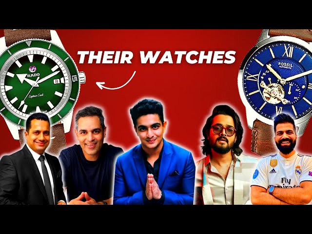 Top Watches of Top YouTubers (Best watch collection India)