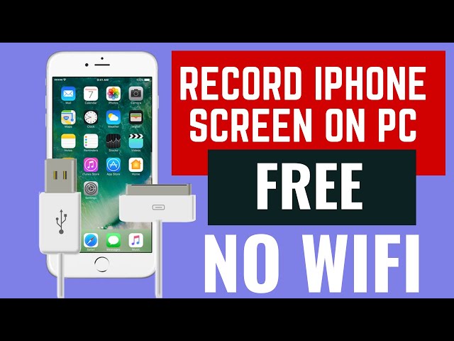 How to record iPhone screen: How to record iPhone screen on PC 2020 (Free)