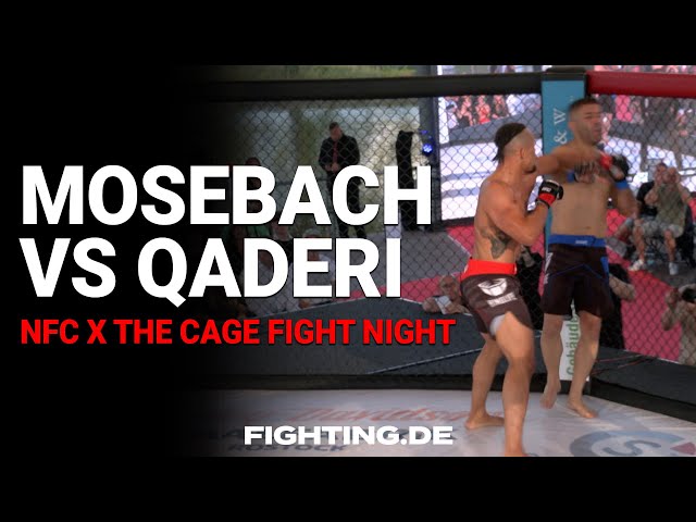 FREE FIGHT: Karan Mosebach vs Abdul Qaderi | NFC x The Cage - FIGHTING