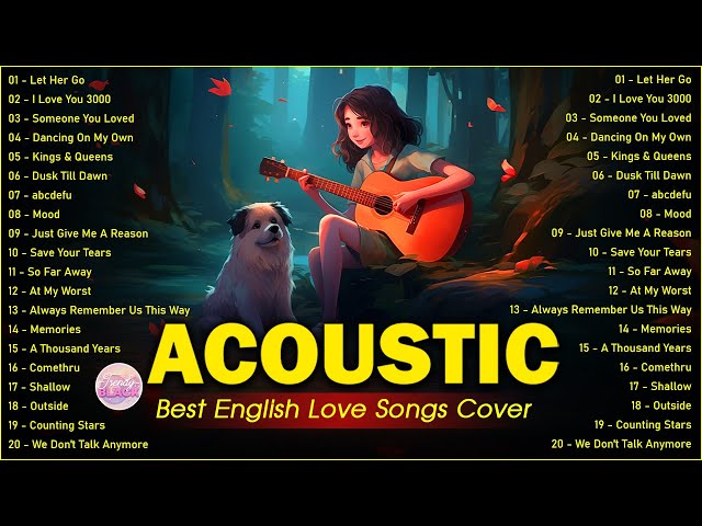 The Best Of Acoustic Songs Cover 2024 Playlist ❤️ Top Acoustic Love Songs Cover Of All Time