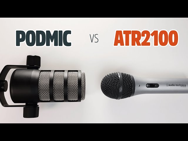 Rode PodMic vs Audio-Technica ATR2100