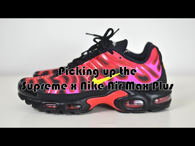 Grabbing the Supreme x Nike Air Max Plus for a STEAL! | Dec. 2020 Pickup Vlog | Review & On-Foot