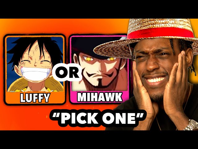 Pick the STRONGER One Piece Character Or LOSE!!
