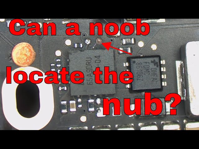 Finding the nub: how to fix Macbook logic boards when solder points corrode away.