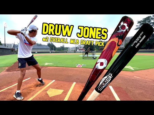 WOOD BAT vs. METAL BAT | Featuring #2 overall MLB draft pick DRUW JONES