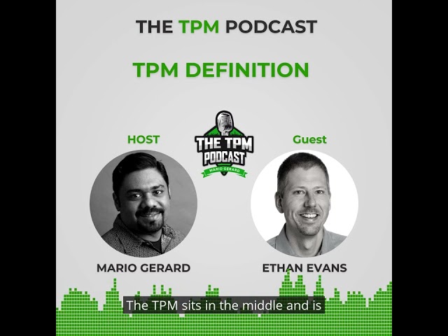Technical Program Manager Role - TPM Definition | TPM Podcasts #Shorts