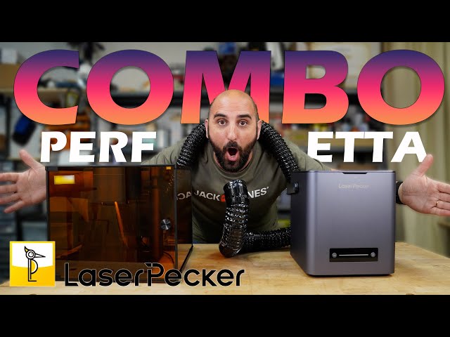 La COMBO PERFETTA!  Laserpecker LP4 con BOX e Filtro per i fumi