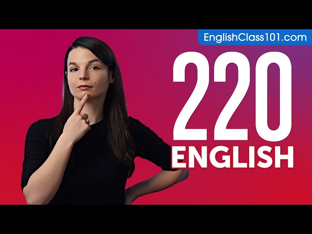 220 English Words You'll Use Every Day - Basic Vocabulary #62
