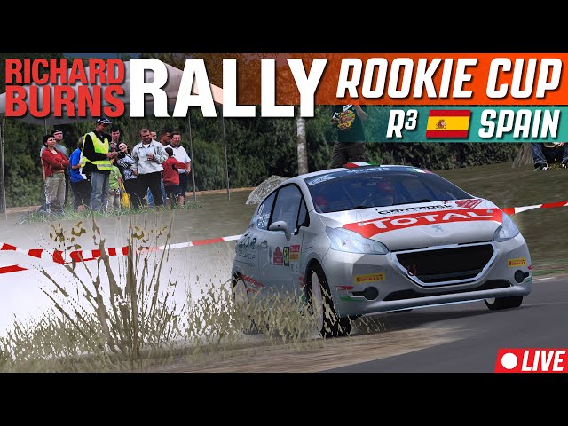 Back to Basics! (Peugeot 208 R2 @ Spain - Rookie Cup R3/7 - Richard Burns Rally VR)