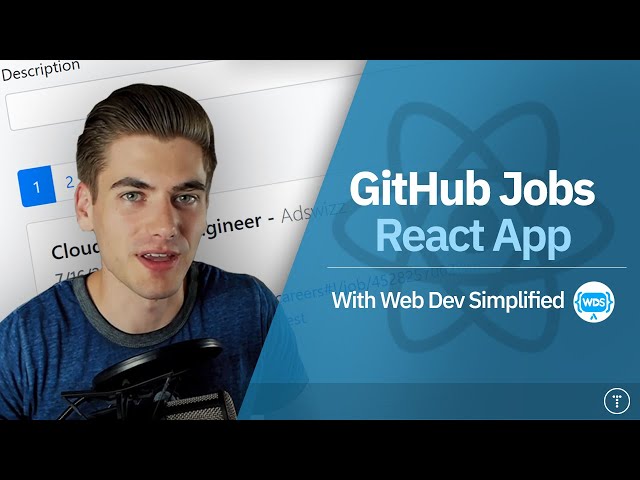 Build a GitHub Jobs App With React Hooks