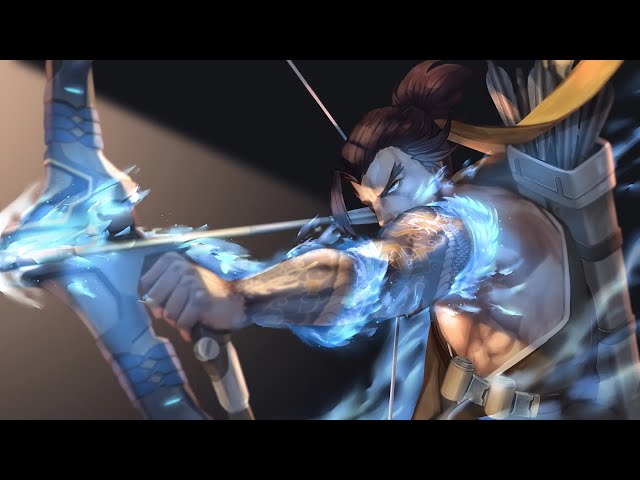Hanzo Getting play of the game in Overwatch 2