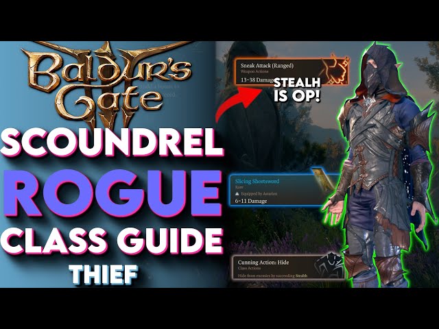Stealth Is OP! ROGUE Class Guide For Baldur's Gate 3! - (Baldurs Gate 3 Rogue Build Guide)