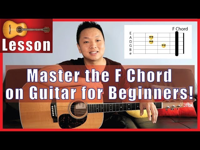 Master the F Chord on Guitar for Beginners - FINALLY!