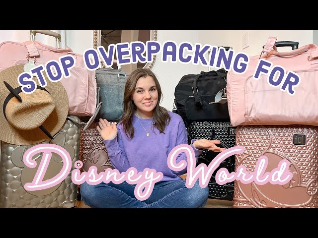 SPRING 2024 ✨ Packing for Disney World | Family Of Four | Carry On Only