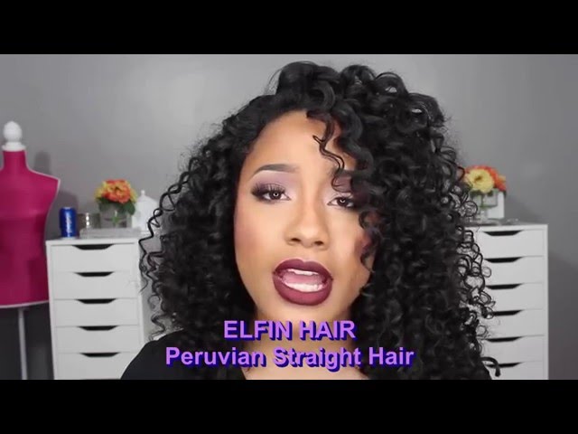 How is Elfin Straight Peruvian Virgin Hair Quality? By Jaz