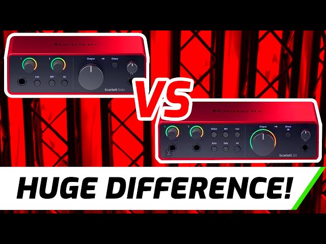 Scarlett 2i2 or Scarlett Solo? The Ultimate Comparison and Review