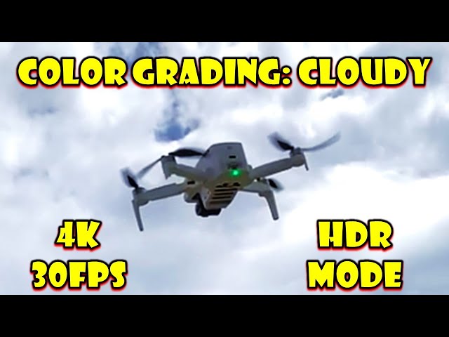 Fimi X8 Mini drone 4K 30fps HDR Video Sample - Color Grading:CLOUDY