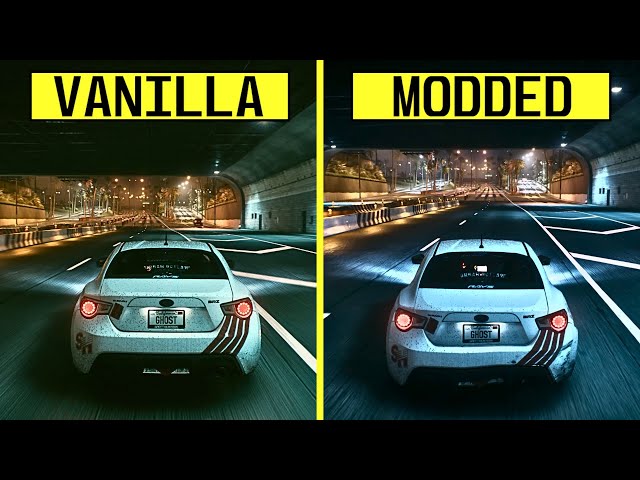 Need for Speed  (2015) Vanilla vs Remastered Mod PC RTX 4080 Graphics Comparison