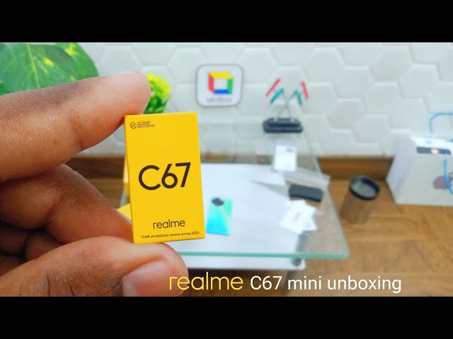 Realme C67 5G mini unboxing | Minibox