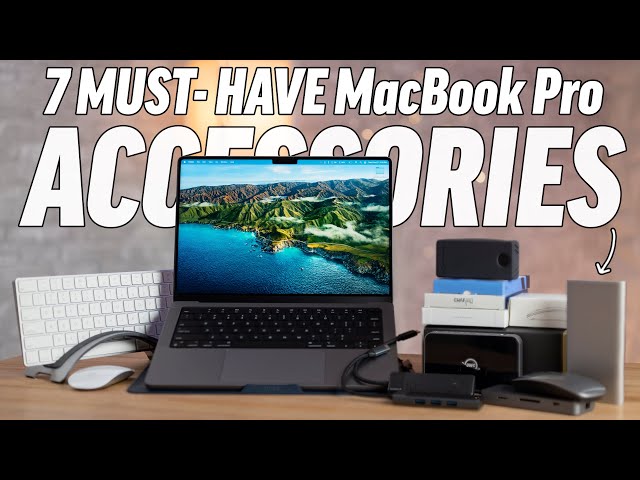 MUST HAVE 14” & 16” MacBook Pro Accessories for 2022!