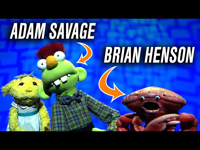 Adam Savage vs. Jim Henson Puppeteers