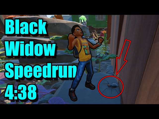 World Record Black Widow Speedrun in 4:38 || Grounded ||