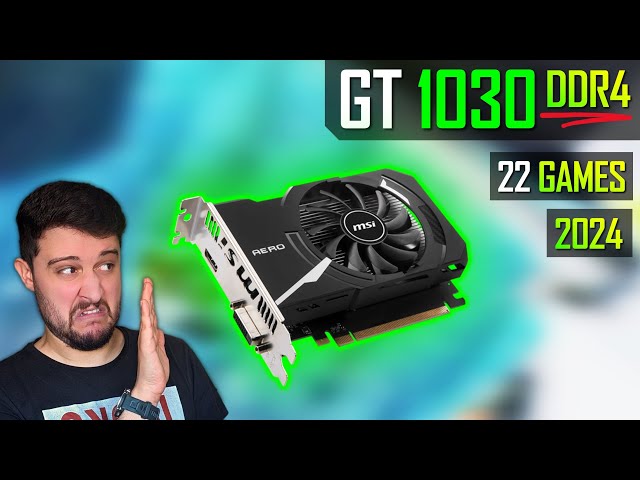 The GT 1030 DDR4 - Absolute SCAM of a Graphics Card!!